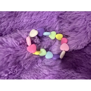 Pastel Heart Bracelet
